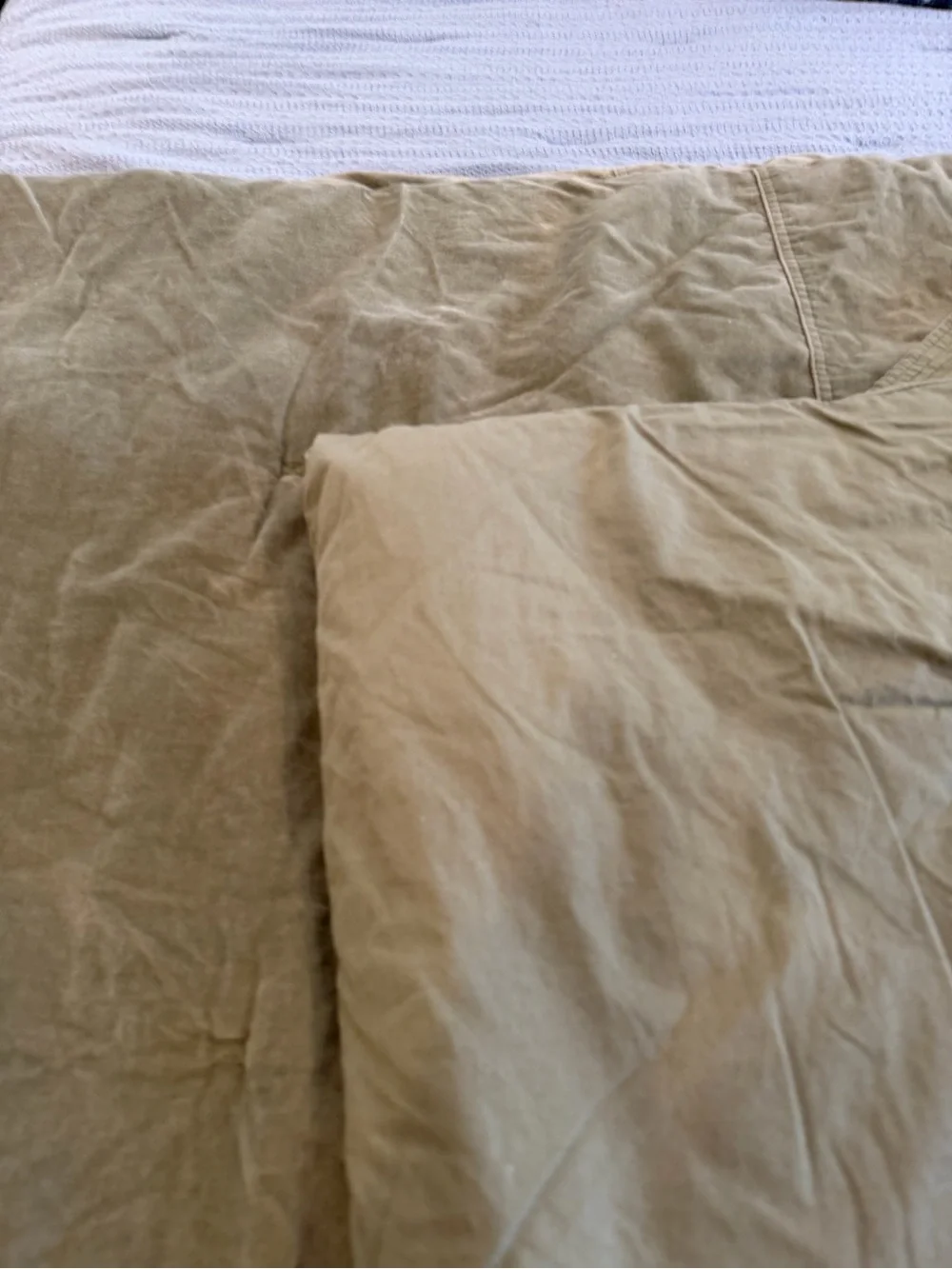 Threshold Olive Green King Comforter/Sham Set - Home Bedding